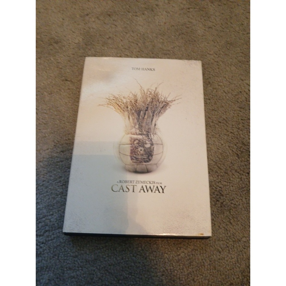 Cast Away DVD Tom Hanks Helen Hunt Widescreen Brand New Sealed + Slipcover